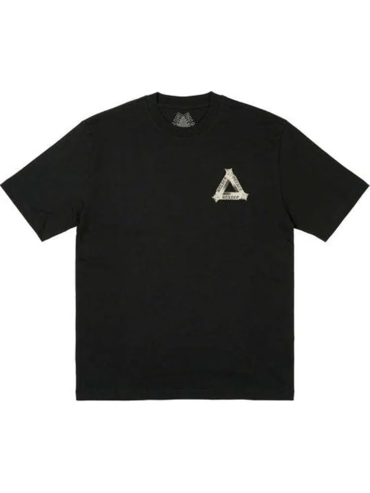 Футболка Palace Tri-Og T-Shirt 'Black' — изображение 2 из 2, черный
