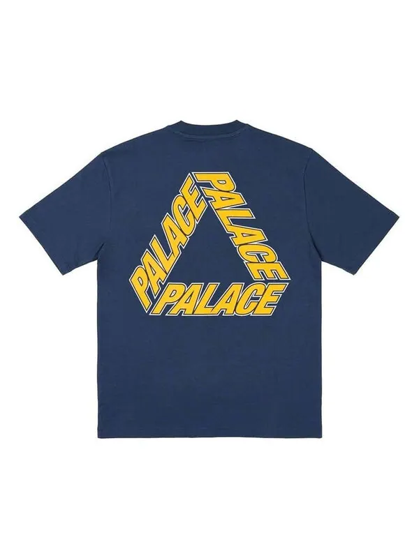 Футболка ss24 p-3 outline t-shirt 'navy' Palace — изображение 1 из 2, темно-синий