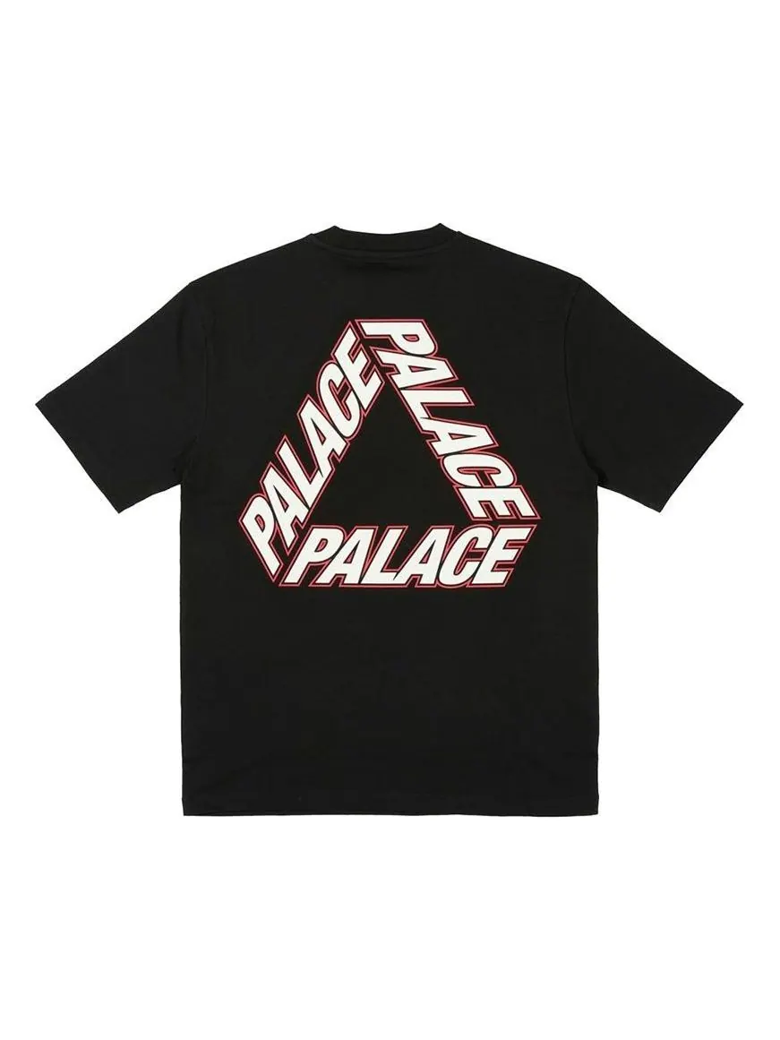 Футболка Palace SS24 P-3 Outline T-Shirt 'Black' — изображение 1 из 2, черный
