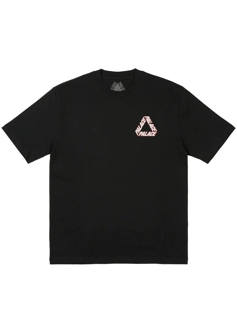 Футболка Palace SS24 P-3 Outline T-Shirt 'Black' — изображение 2 из 2, черный