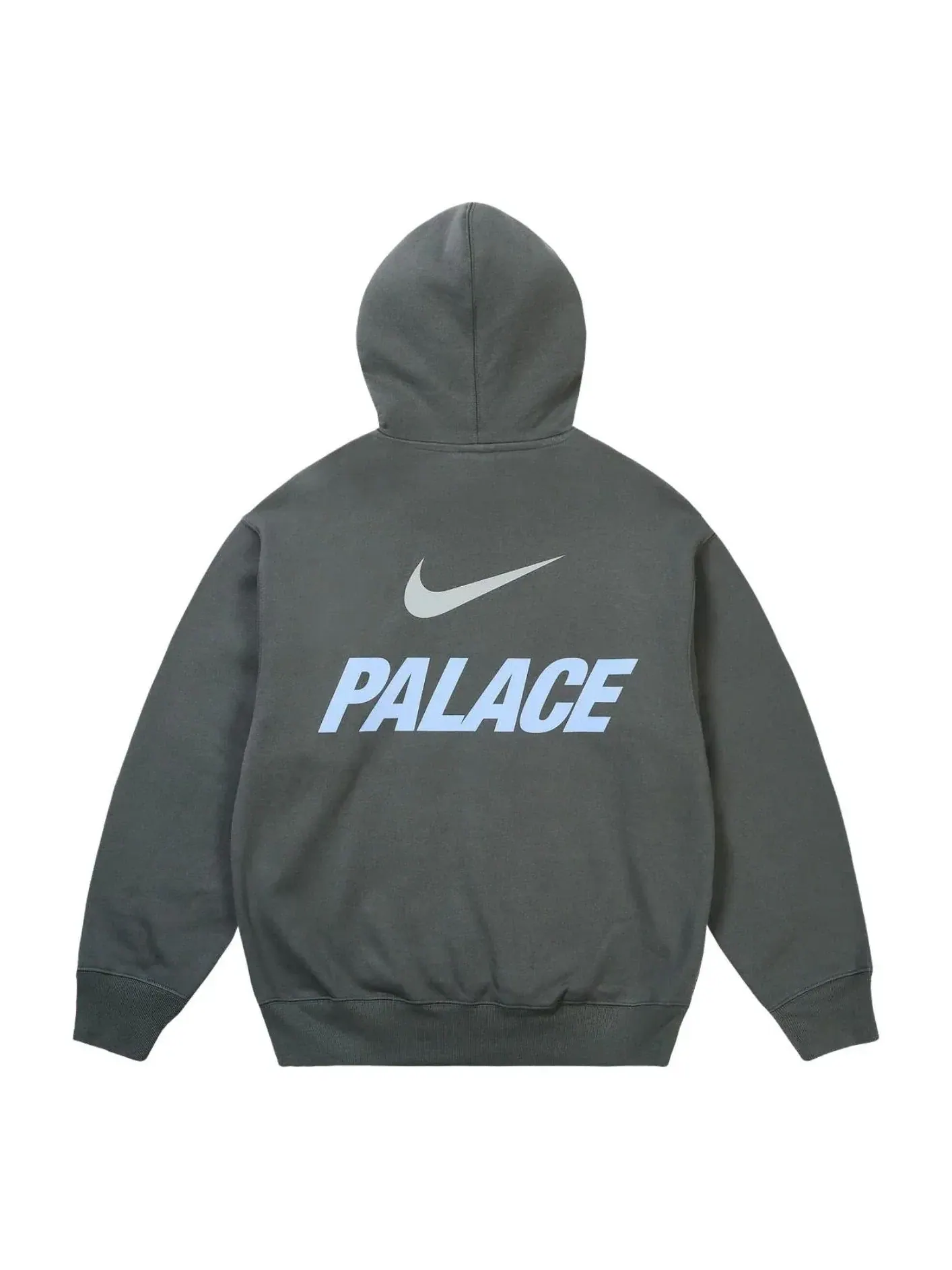 Толстовка Nike x Palace Font Swoosh Hood 'Charcoal' P28NHD001 — изображение 1 из 2, серый