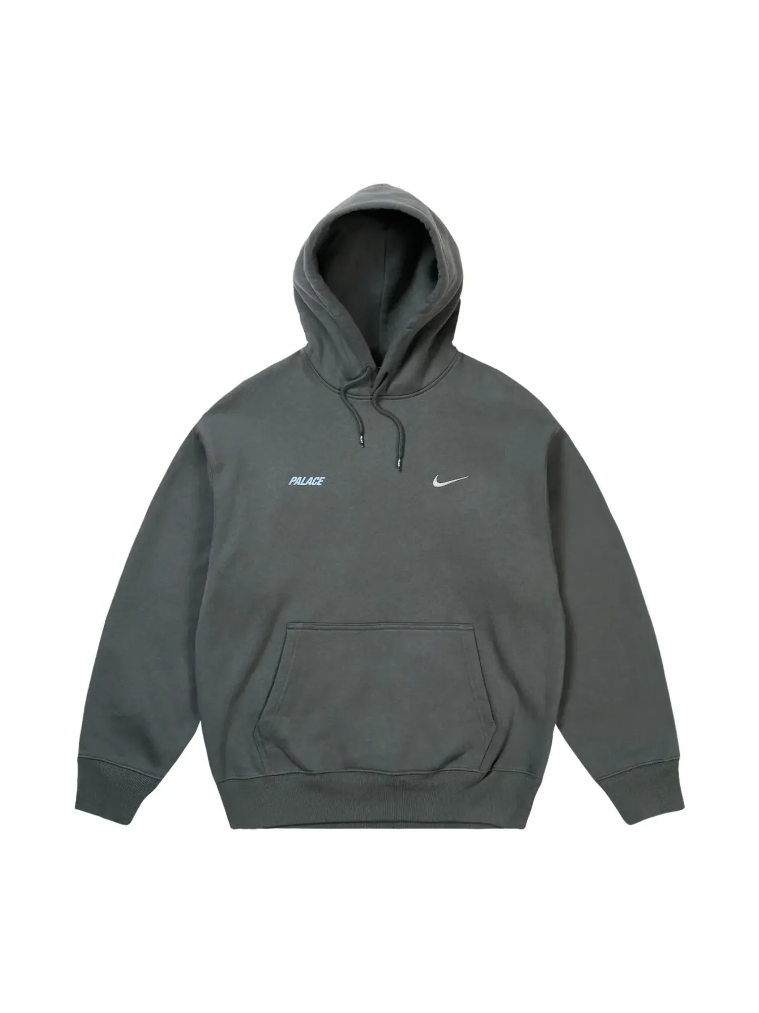 Толстовка Nike x Palace Font Swoosh Hood 'Charcoal' P28NHD001 — изображение 2 из 2, серый