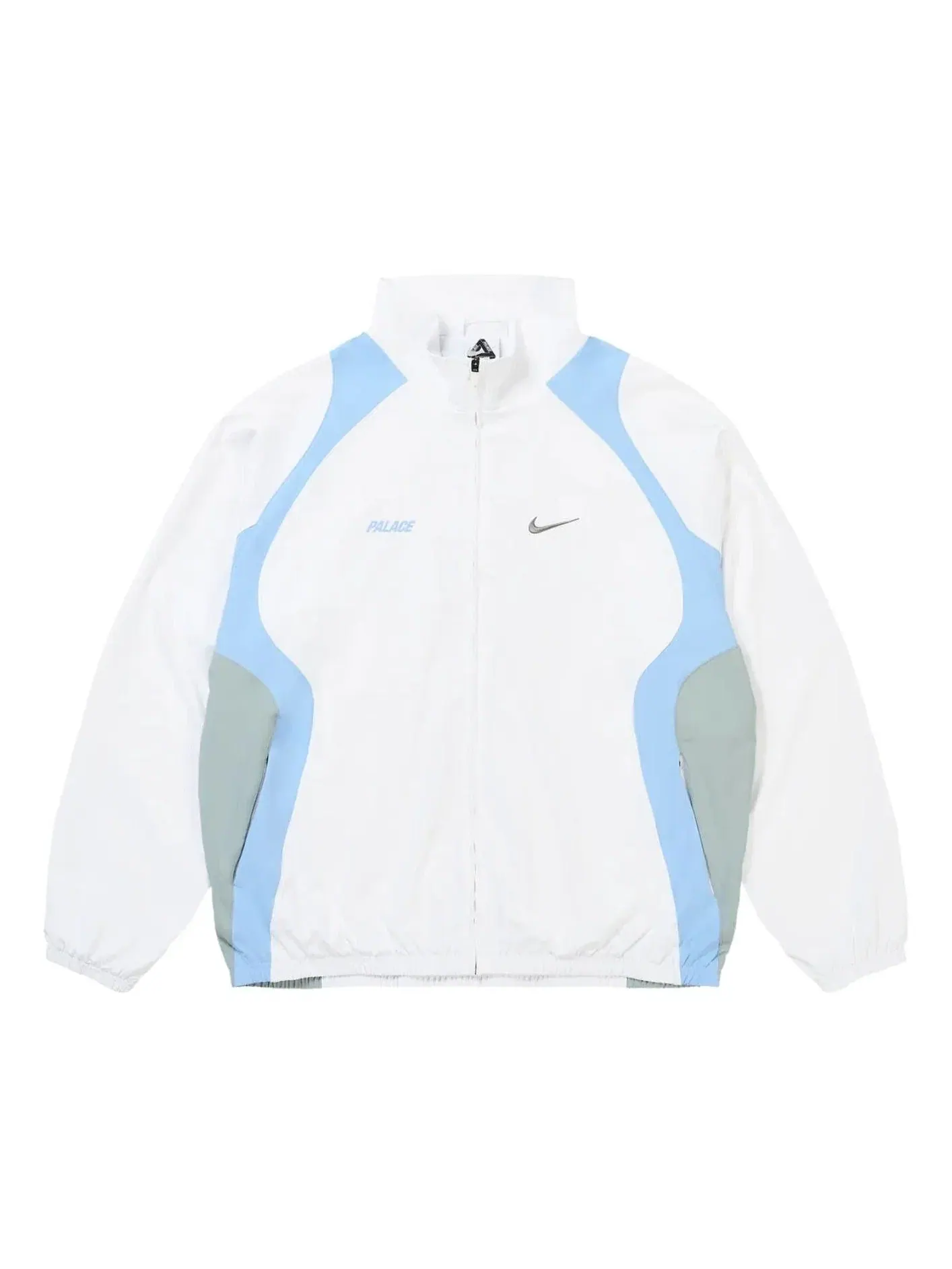 Мужская куртка с принтом Nike x Palace Track Jacket White — изображение 1 из 2, белый