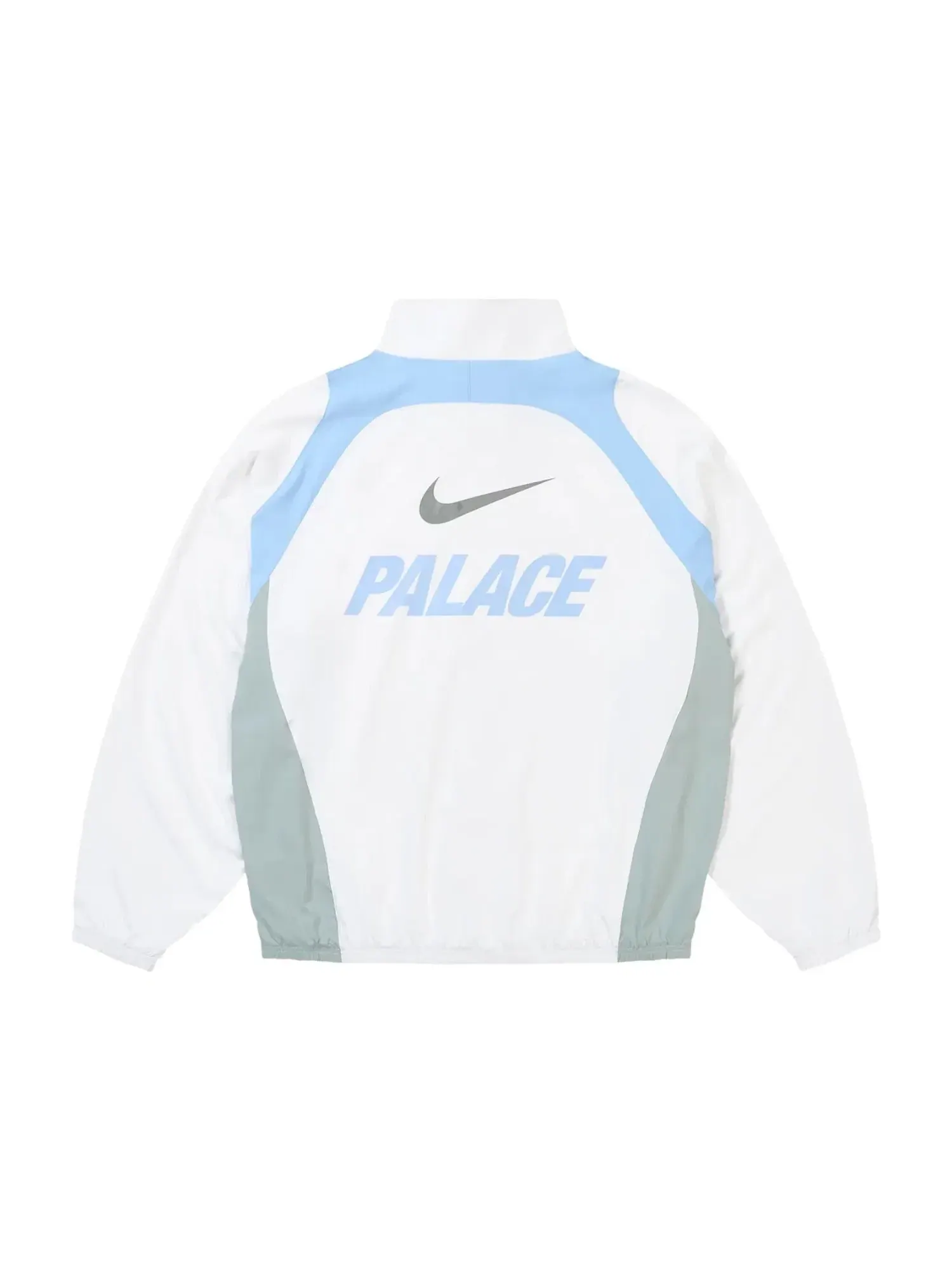 Мужская куртка с принтом Nike x Palace Track Jacket White — изображение 2 из 2, белый