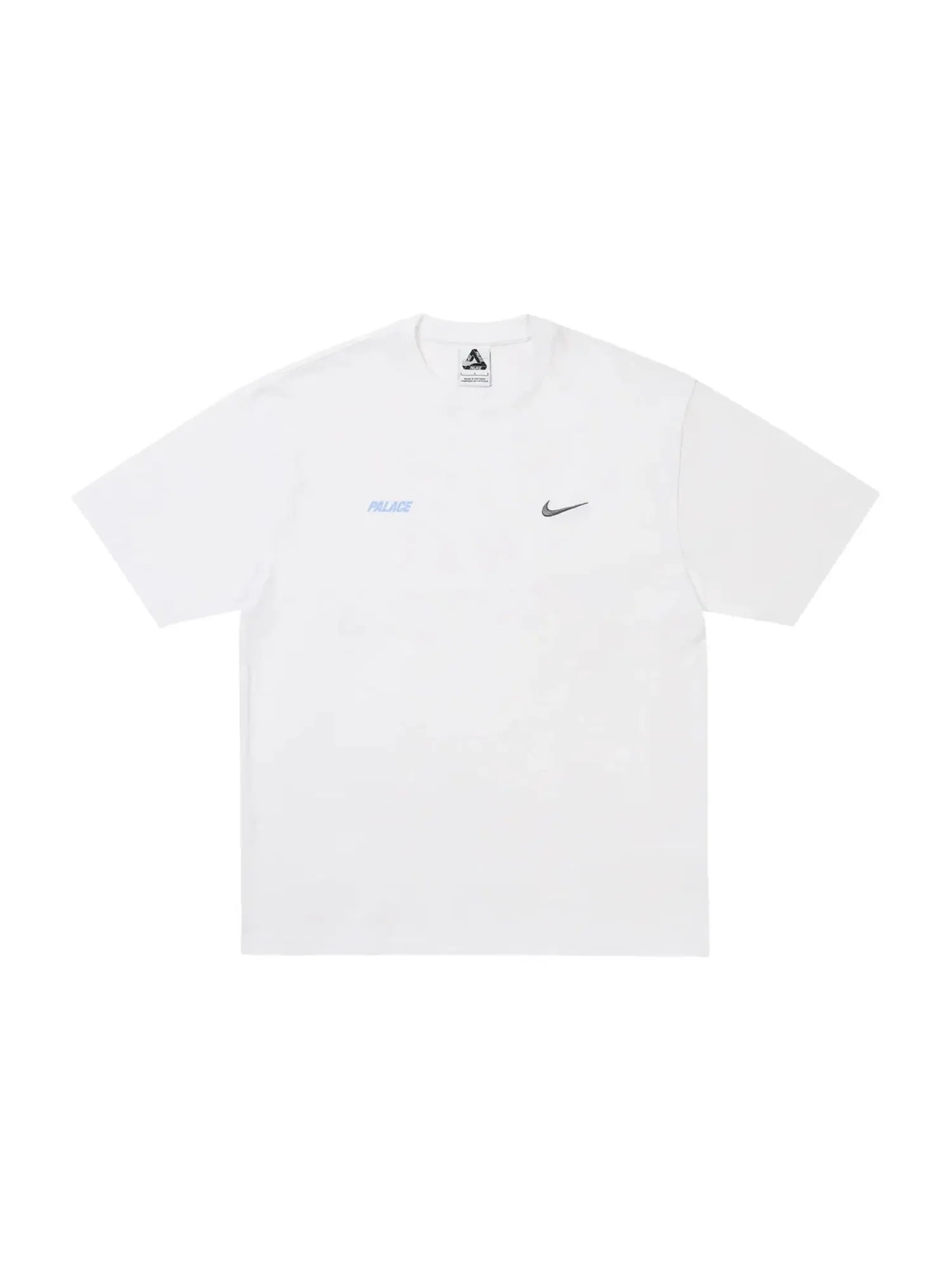 Футболка Nike x Palace Font Swoosh, белая, P28NTS002 — изображение 2 из 2, белый