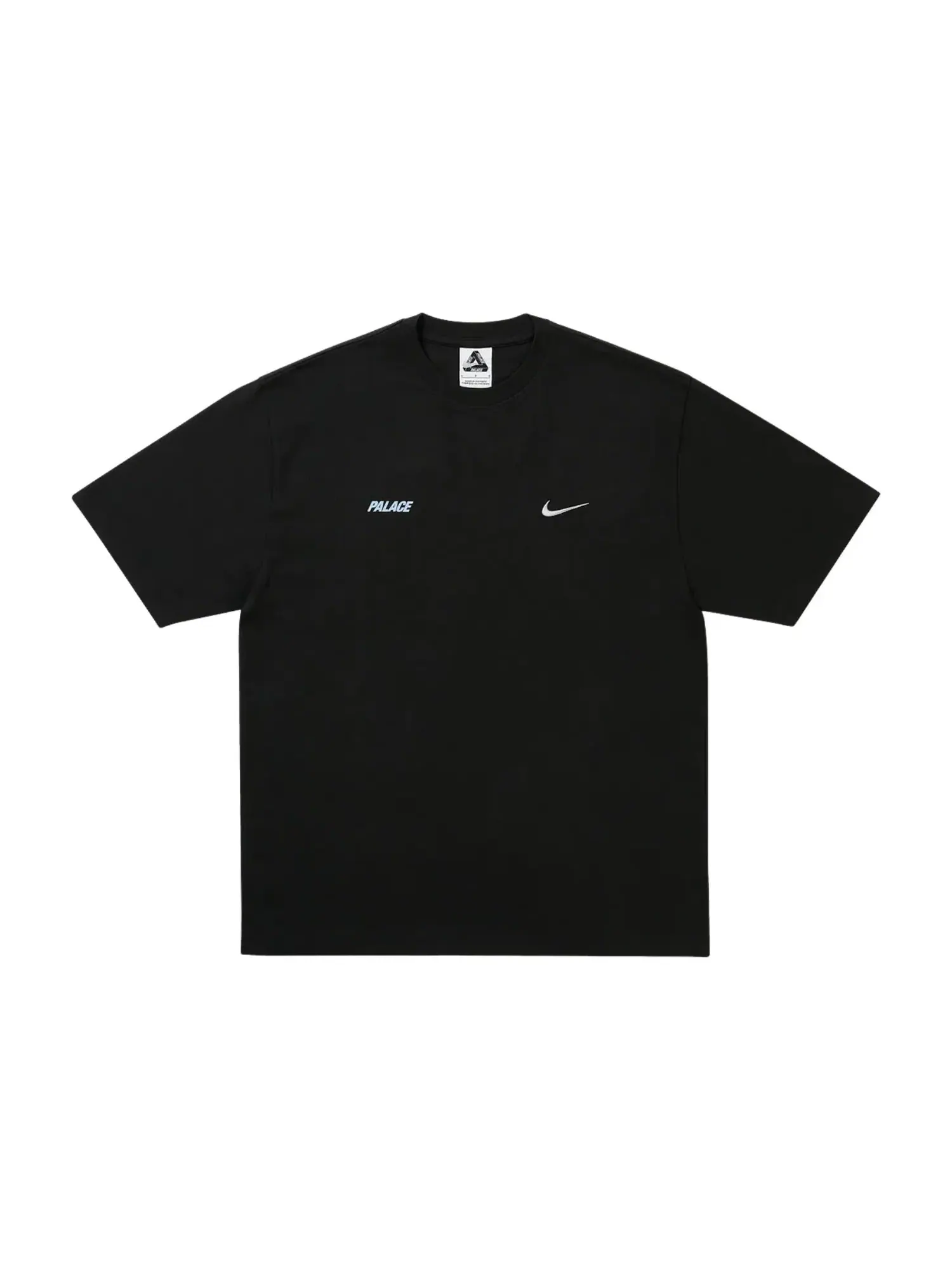 Футболка Nike x Palace Font Swoosh, черная, P28NTS003 — изображение 2 из 2, черный