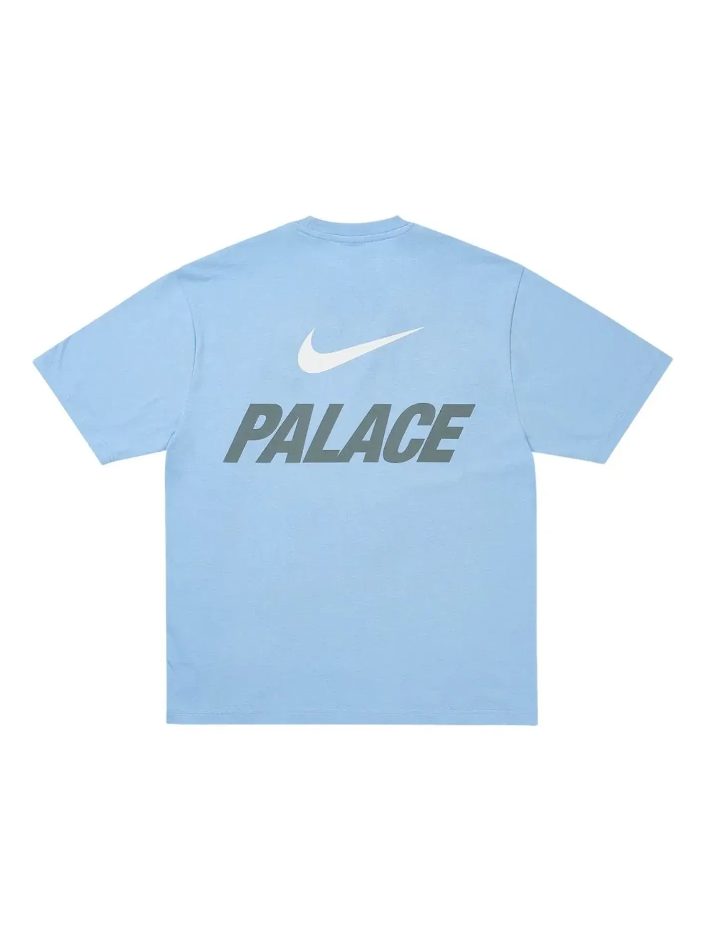 Футболка Nike x Palace Font Swoosh 'Sky Blue' P28NTS004 — изображение 1 из 2, синий