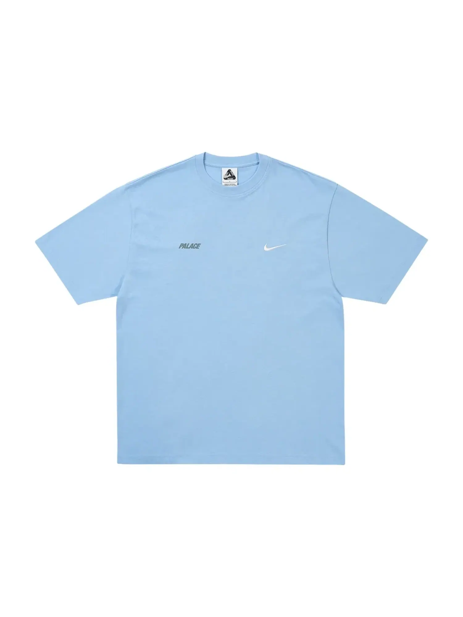 Футболка Nike x Palace Font Swoosh 'Sky Blue' P28NTS004 — изображение 2 из 2, синий
