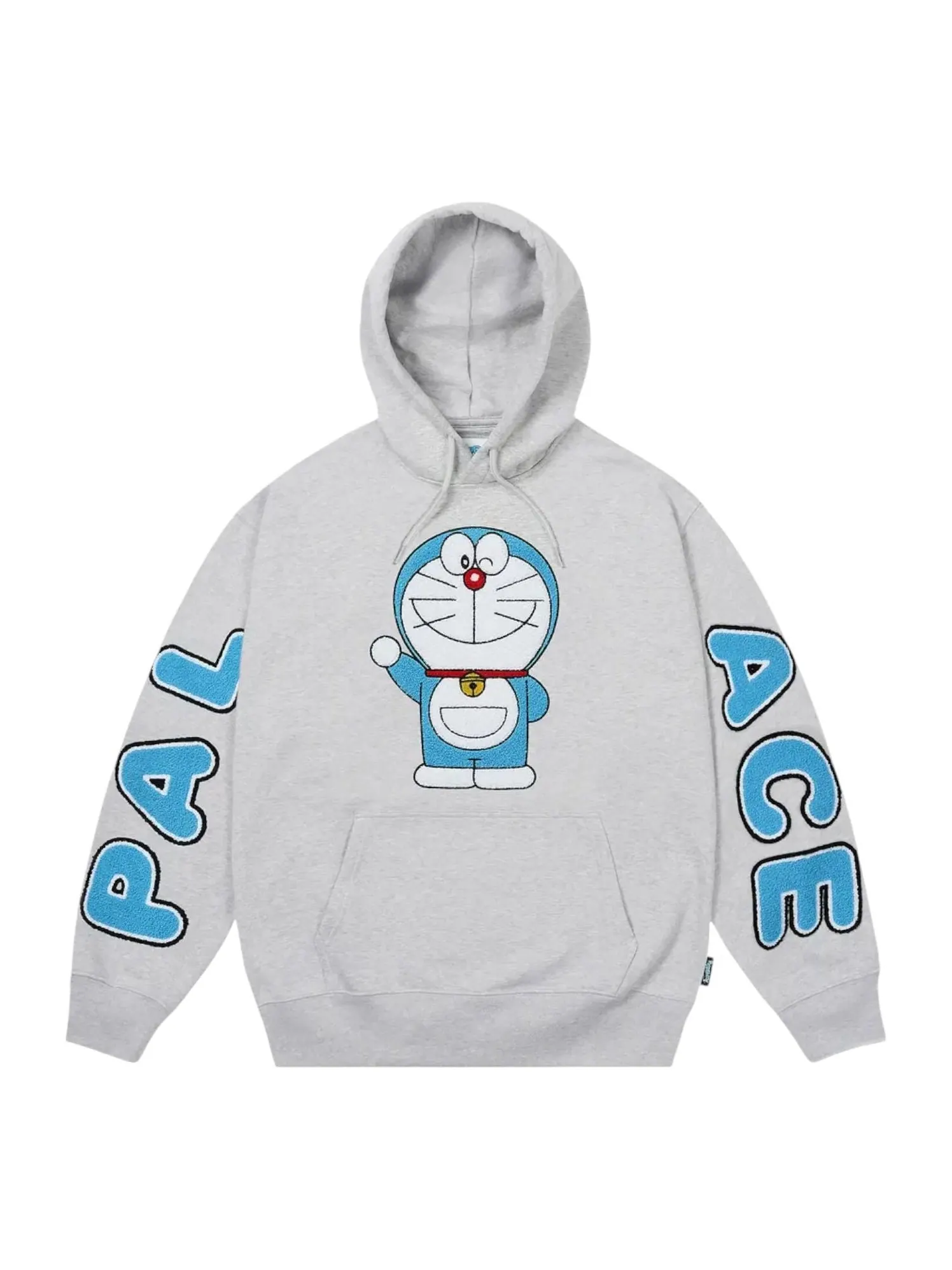 Худи Palace x Doraemon 'Grey Marl' — изображение 1 из 2, серый