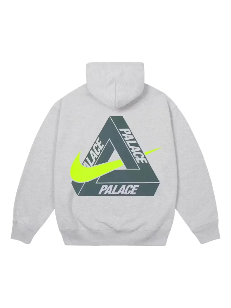 Худи Nike x Palace Tri Swoosh 'Grey Marl' — изображение 2 из 2, серый