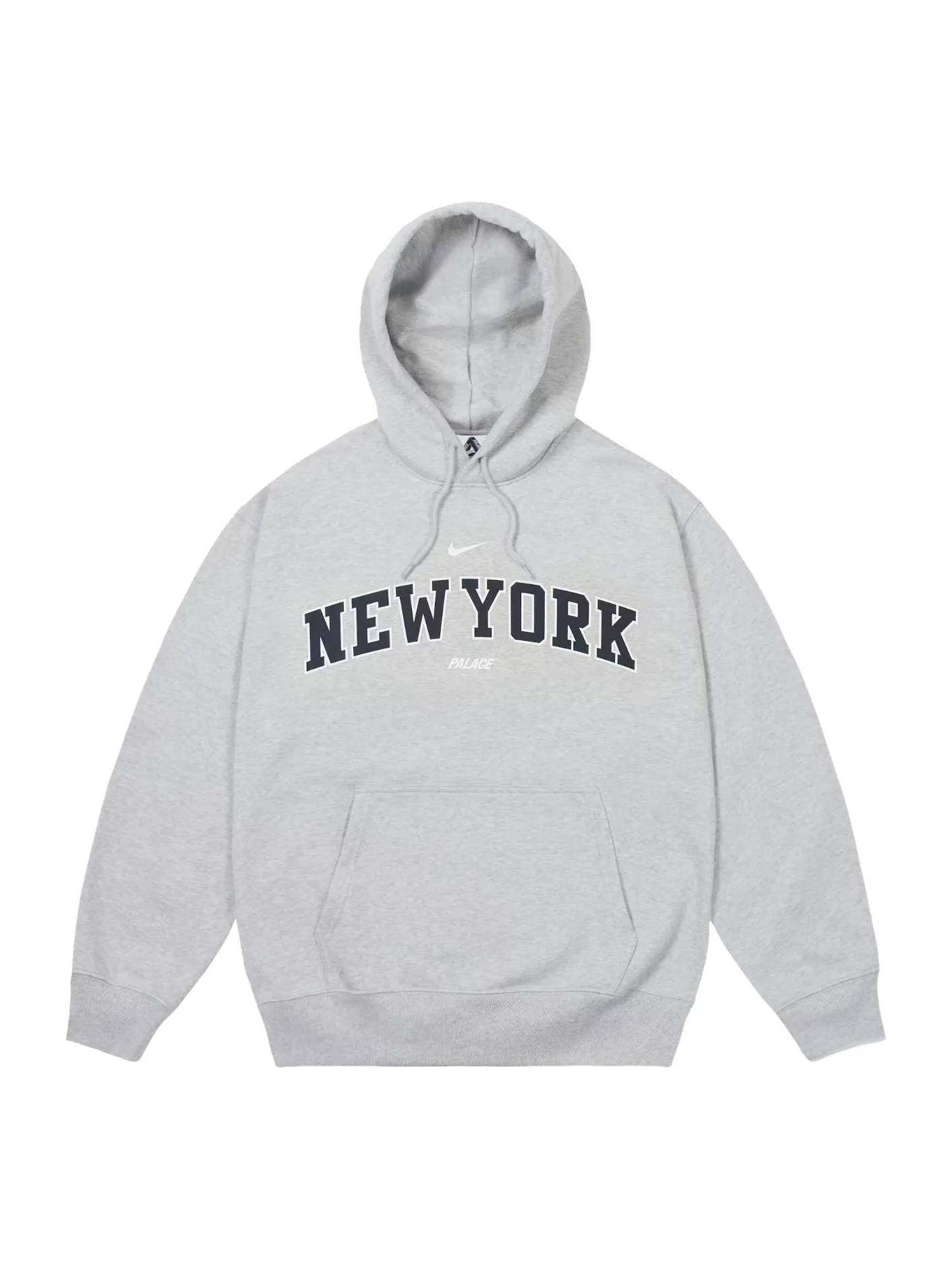 Худи Palace x Nike Shop 'New York Grey Marl' — изображение 1 из 1, серый