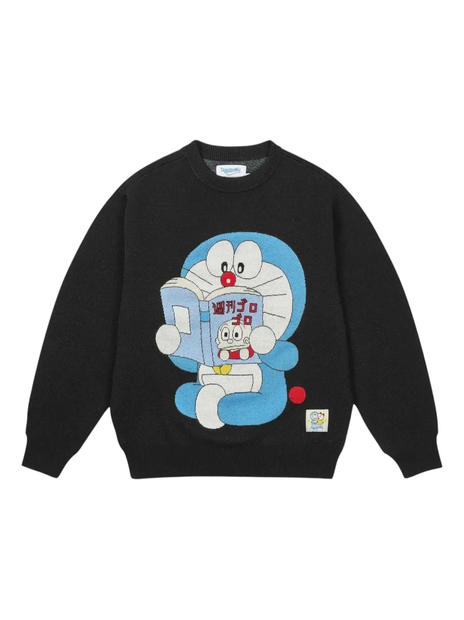 Вязаный свитер Palace x Doraemon — изображение 1 из 2, черный