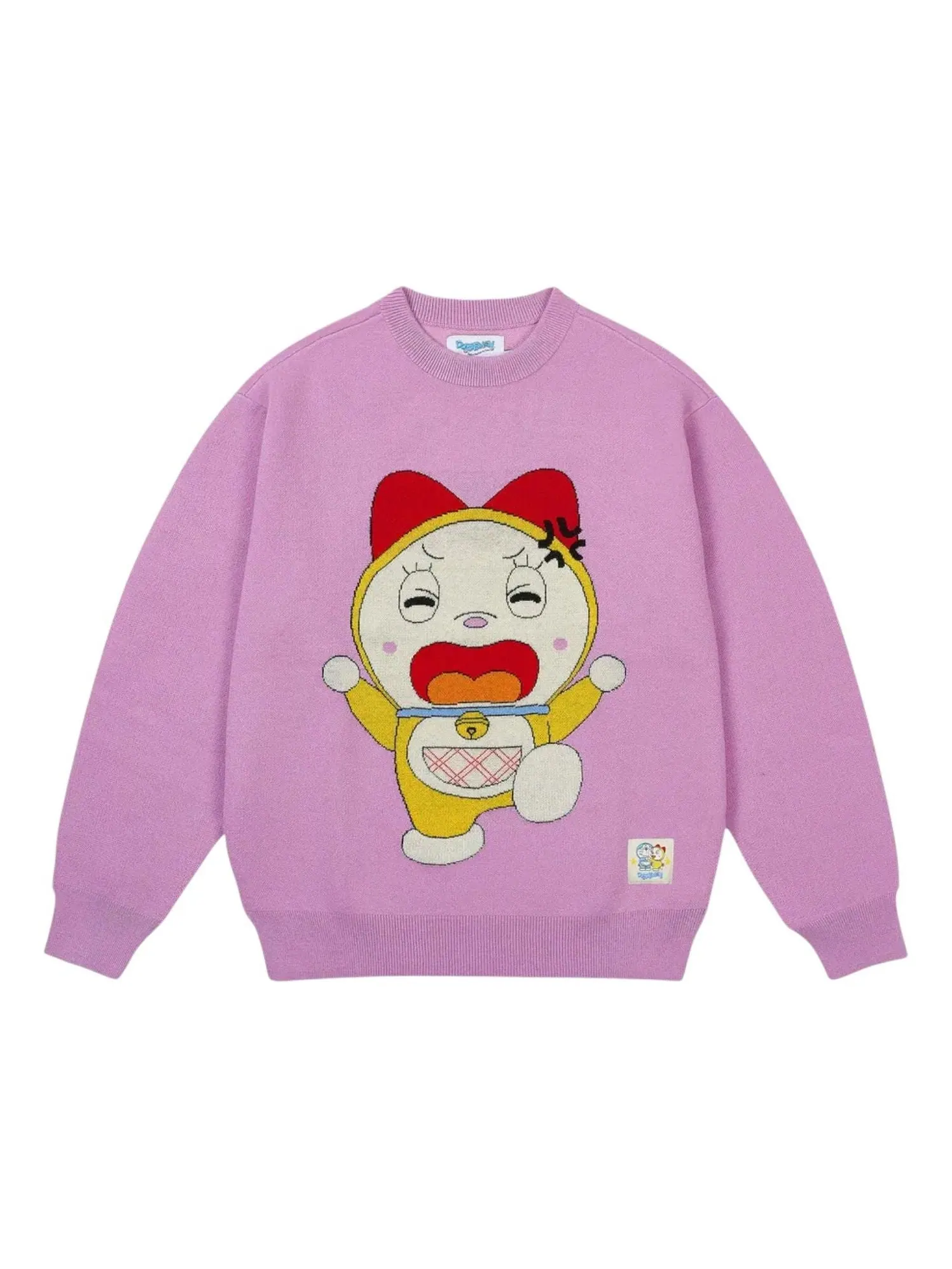 Вязаный свитер Palace x Doraemon — изображение 1 из 2, розовый