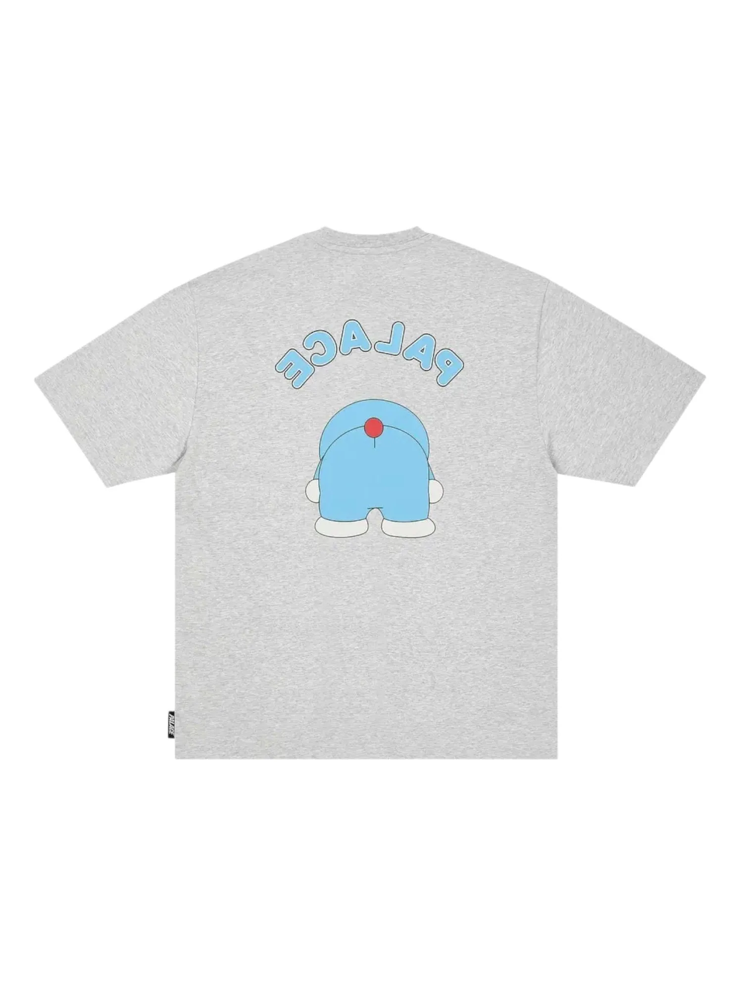 Футболка Palace x Doraemon 'Grey Marl' — изображение 2 из 2, серый