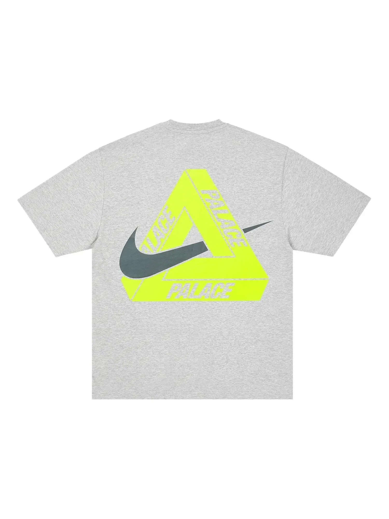 Футболка Nike x Palace Tri Swoosh 'Grey Marl' — изображение 2 из 2, серый