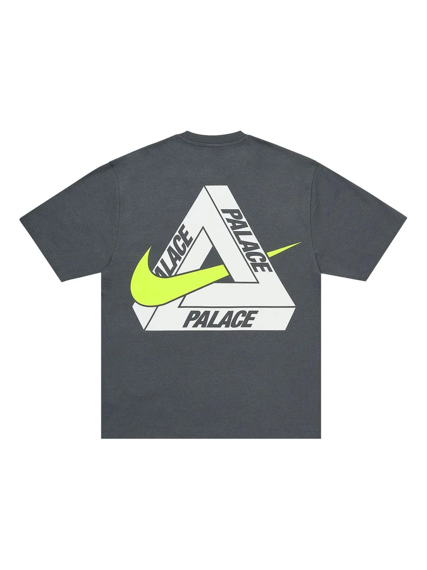 Футболка Nike x Palace Tri Swoosh 'Charcoal' — изображение 2 из 2, темно-серый