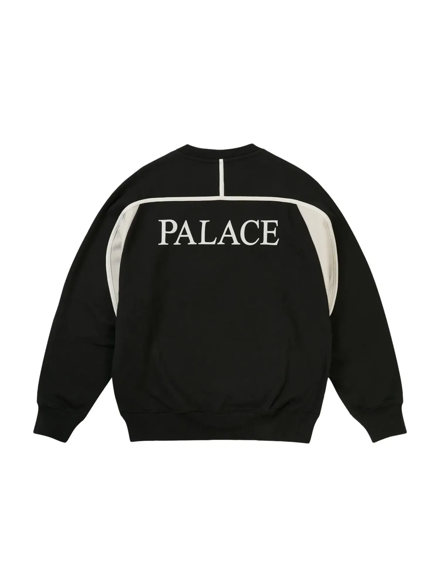 Мужская футболка с принтом Palace Scrum Crew — изображение 2 из 2, черный