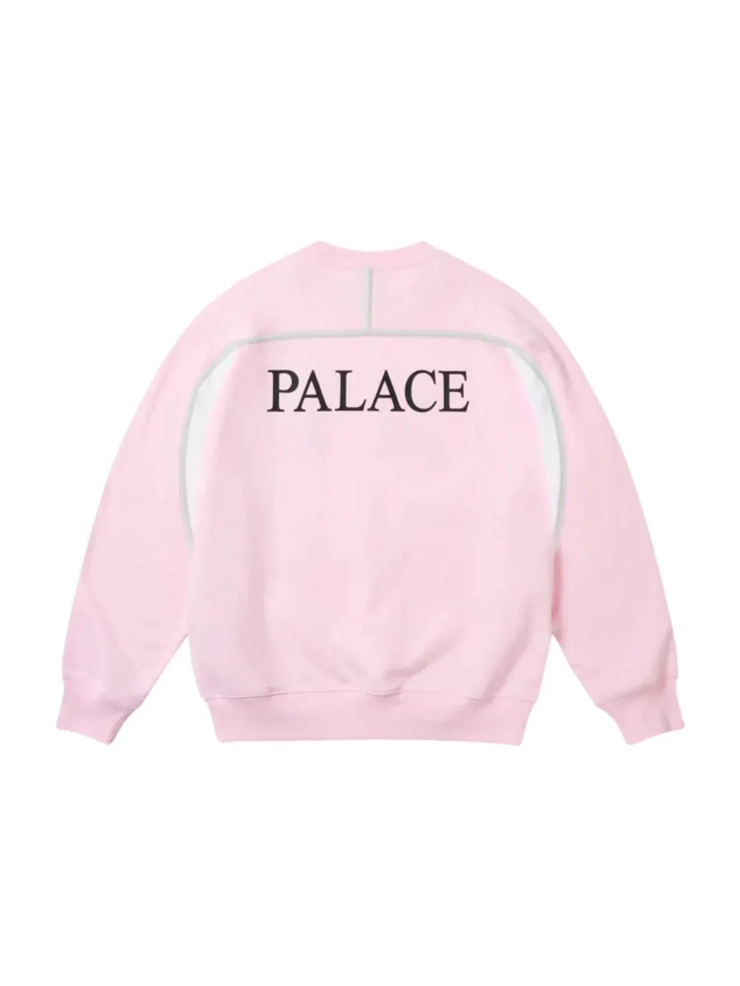 Мужская футболка с принтом Palace Scrum Crew Sweet Pink — изображение 2 из 2, розовый