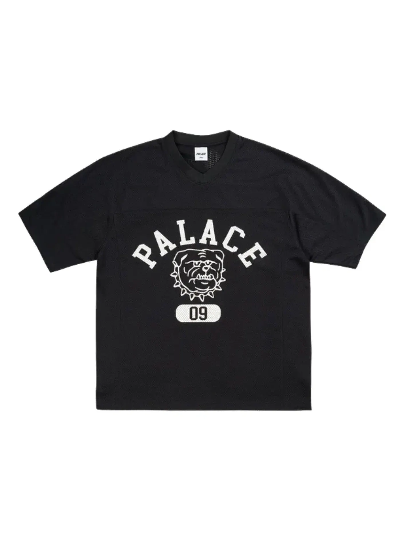 Мужская футболка Palace Bulldog Mesh Jersey — изображение 1 из 2, черный