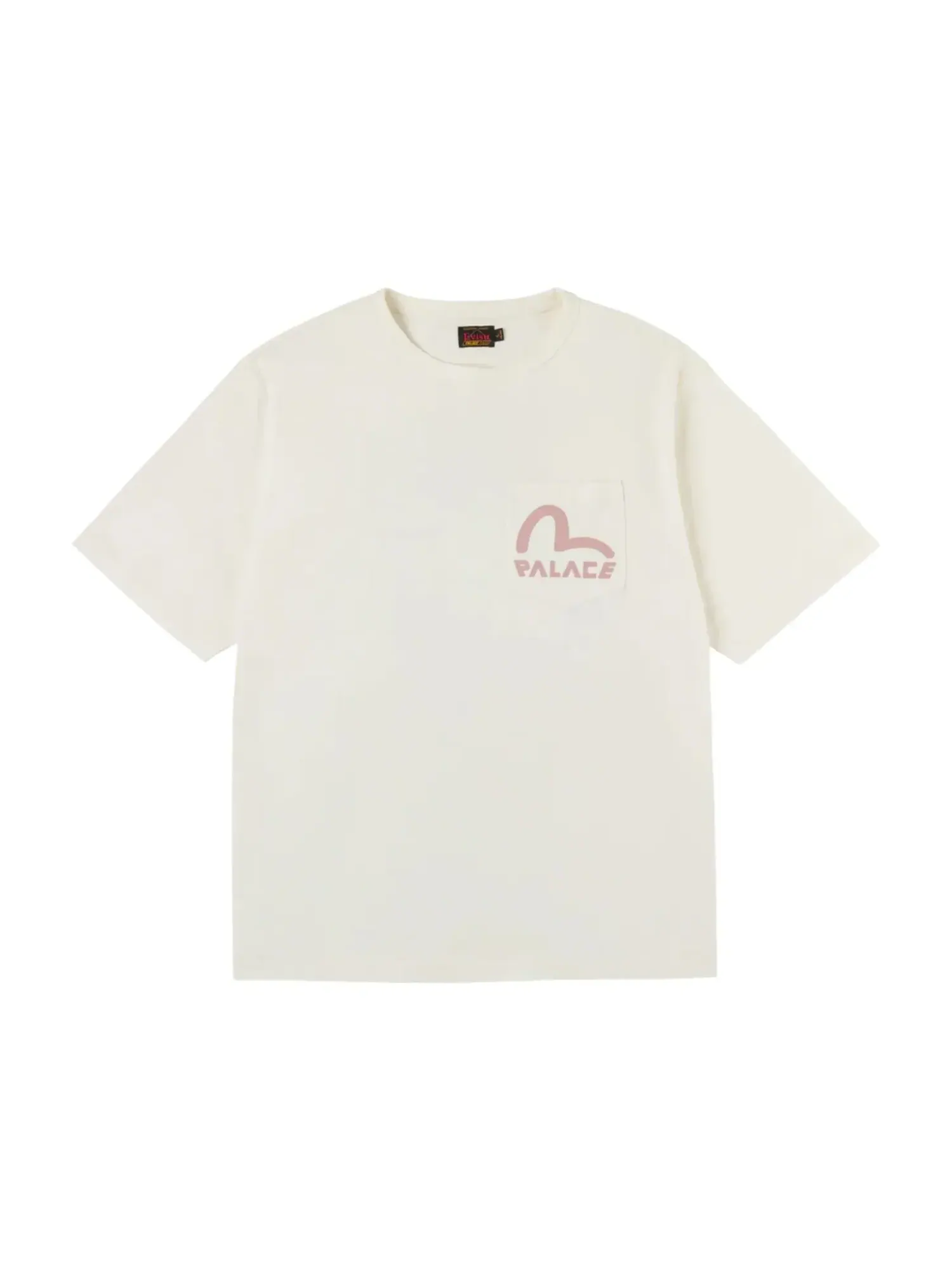 Футболка Palace x EVISU Heavy Wash 'Off White' — изображение 2 из 2, белый