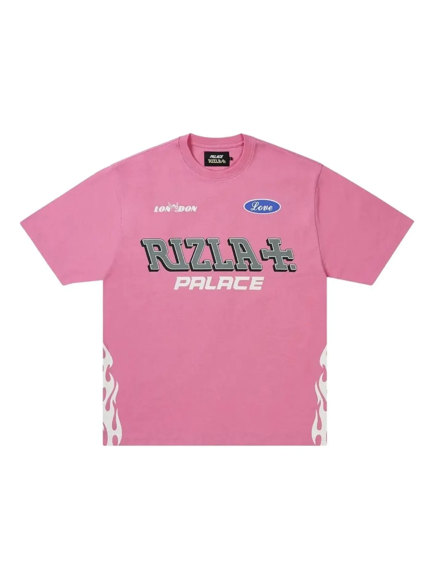 Мужская футболка с коротким рукавом Palace Rizla — изображение 1 из 2, розовый