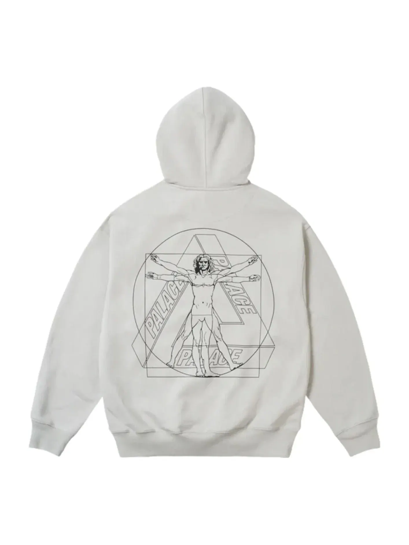 Худи Palace Paltruvian Tri 'Бетонно-серый' P30HD044 — изображение 1 из 2