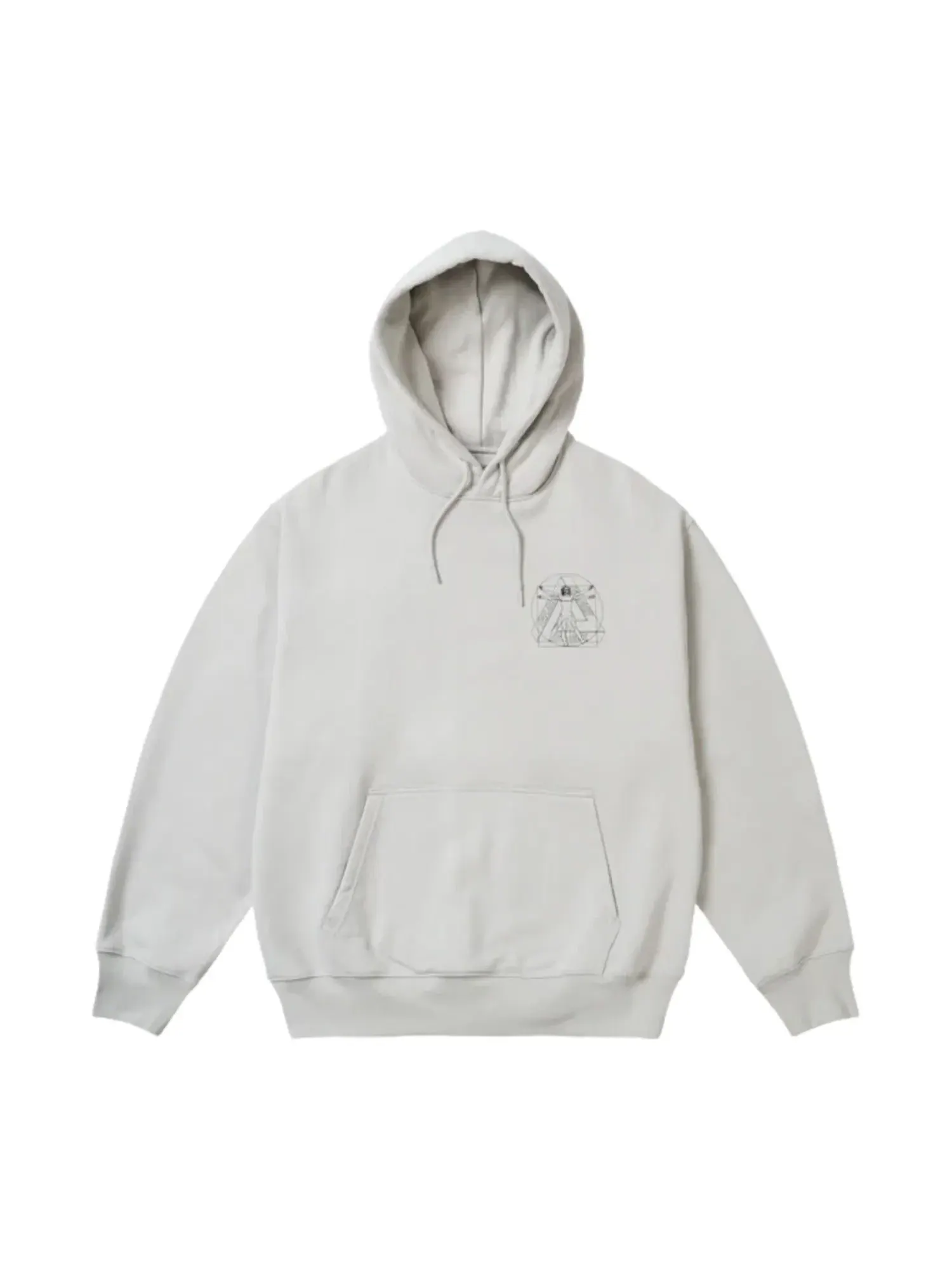 Худи Palace Paltruvian Tri 'Бетонно-серый' P30HD044 — изображение 2 из 2