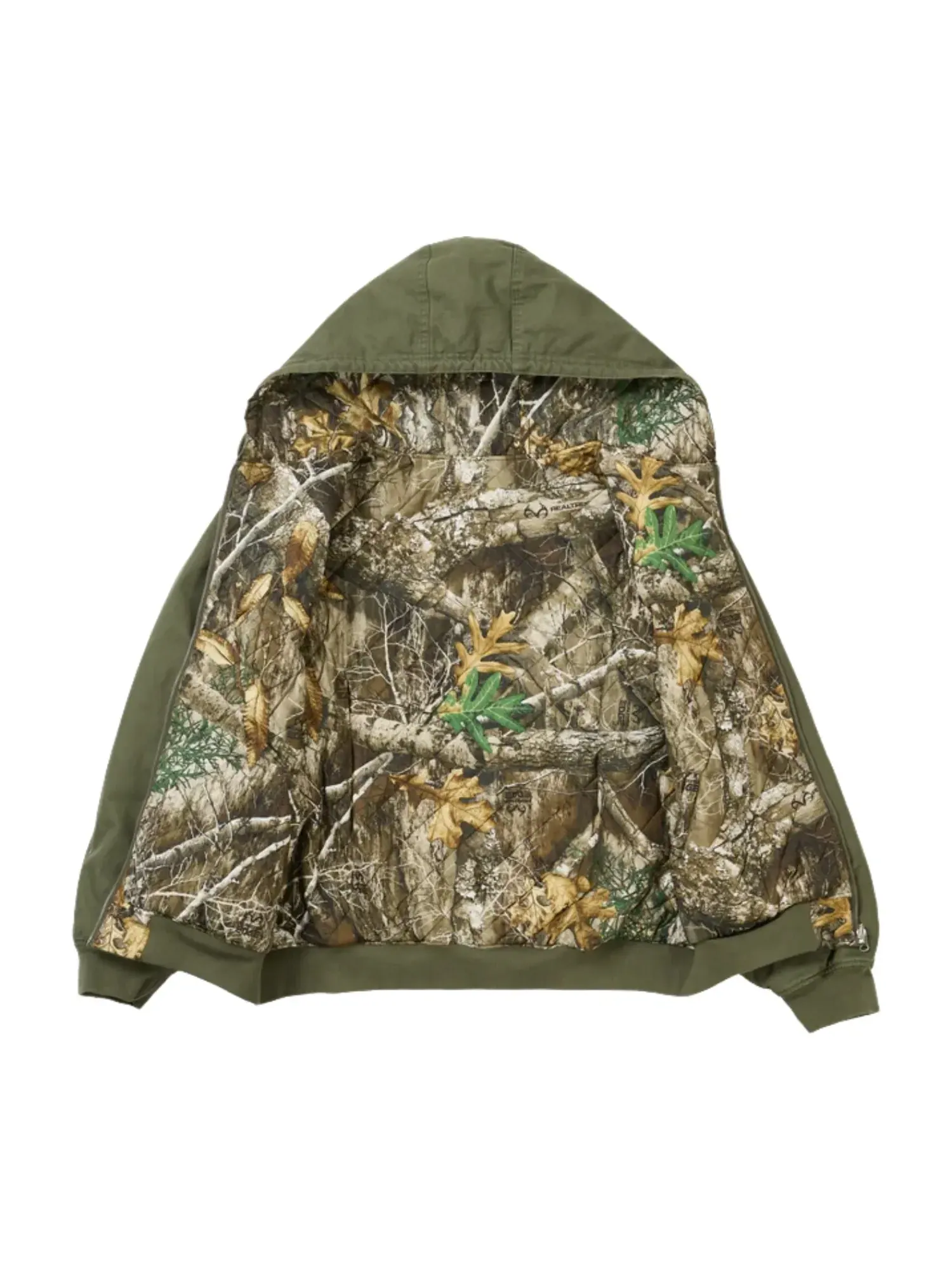 Двусторонняя куртка Palace SS26 Realtree 'Глубокий зеленый' — изображение 2 из 5