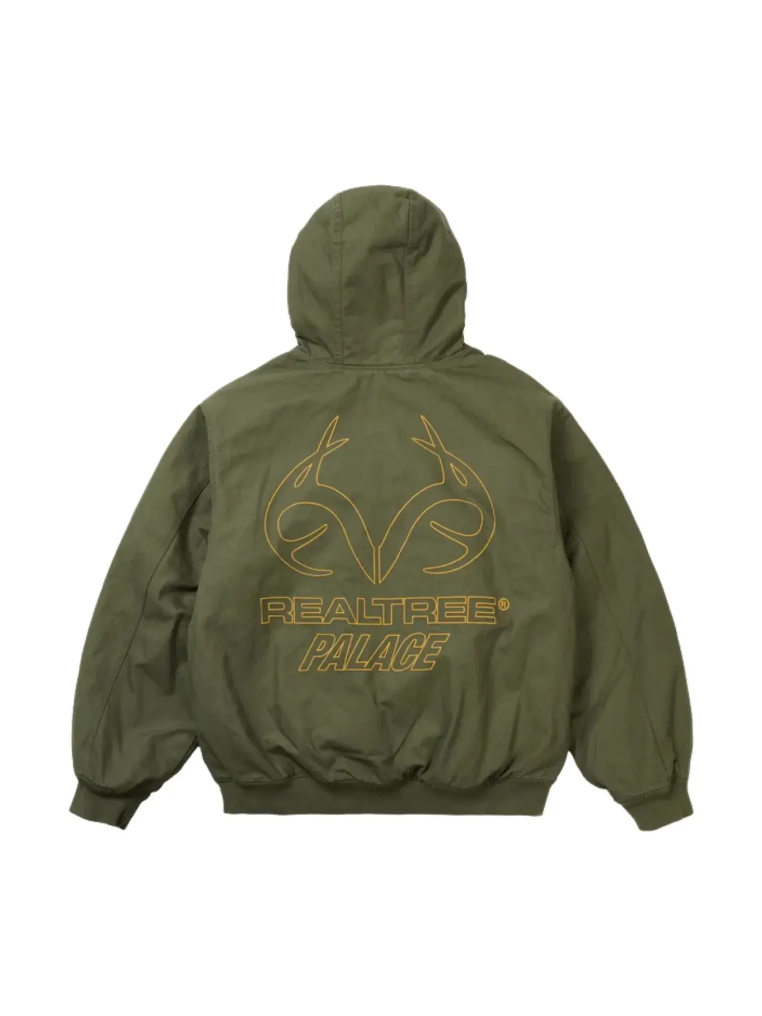 Двусторонняя куртка Palace SS26 Realtree 'Глубокий зеленый' — изображение 3 из 5