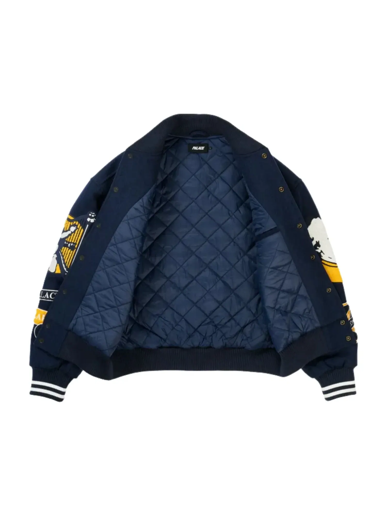 Куртка-бомбер Palace Wolfgang Varsity Jacket — изображение 2 из 3, темно-синий