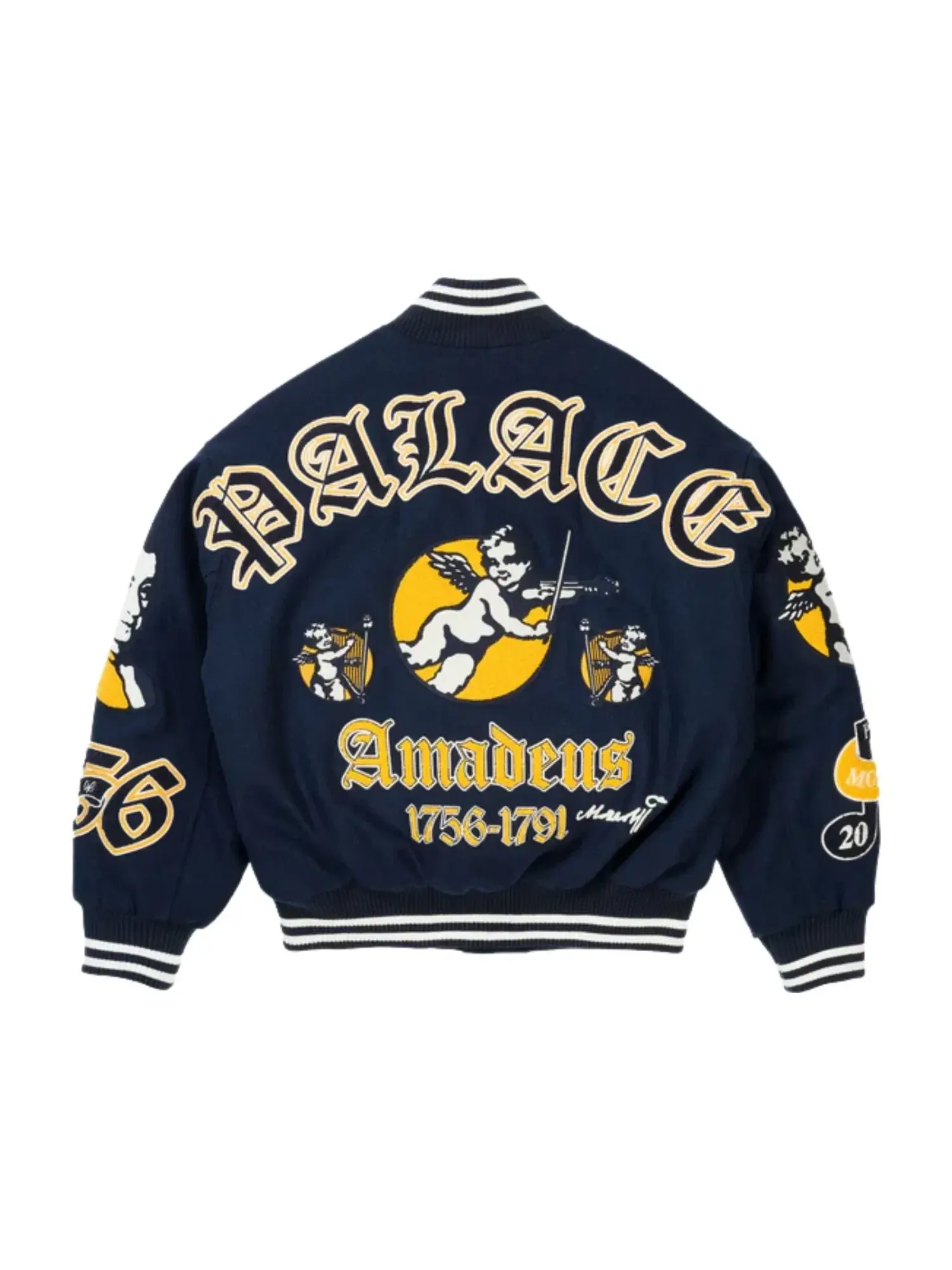 Куртка-бомбер Palace Wolfgang Varsity Jacket — изображение 3 из 3, темно-синий
