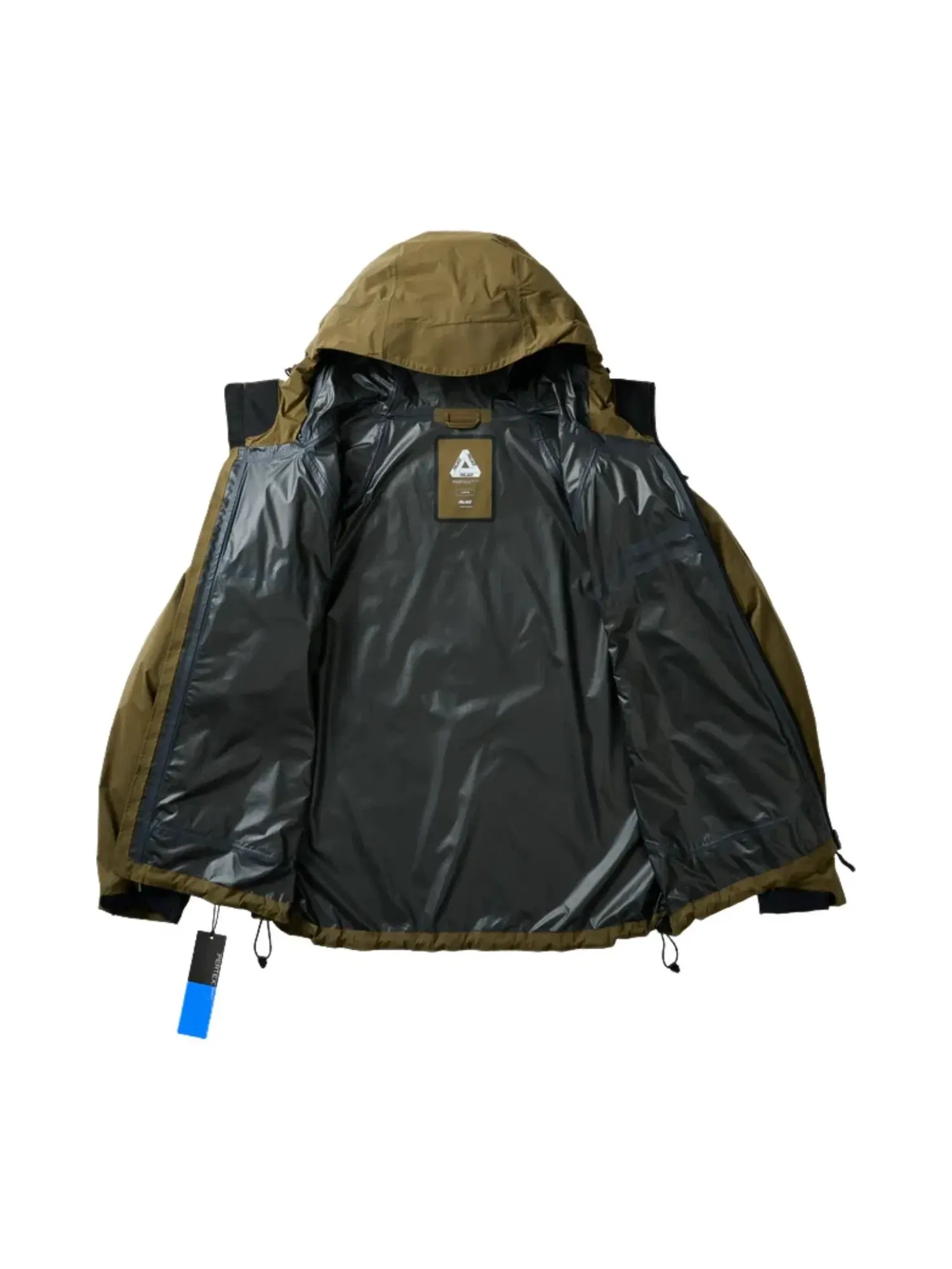 Мужская куртка с защитой от непогоды Palace Pertex Shield Lite Jacket Beech — изображение 2 из 3, зеленый