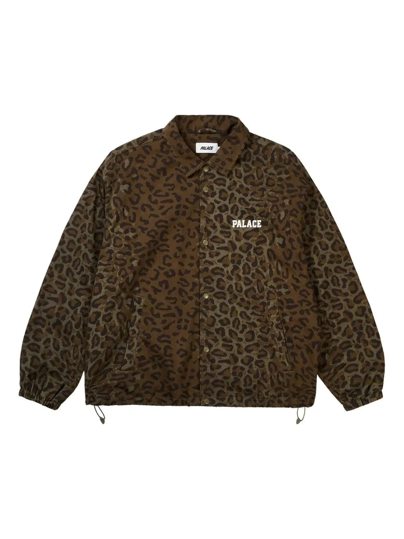 Мужская куртка Palace Coach с принтом Cheetah — изображение 1 из 3, коричневый