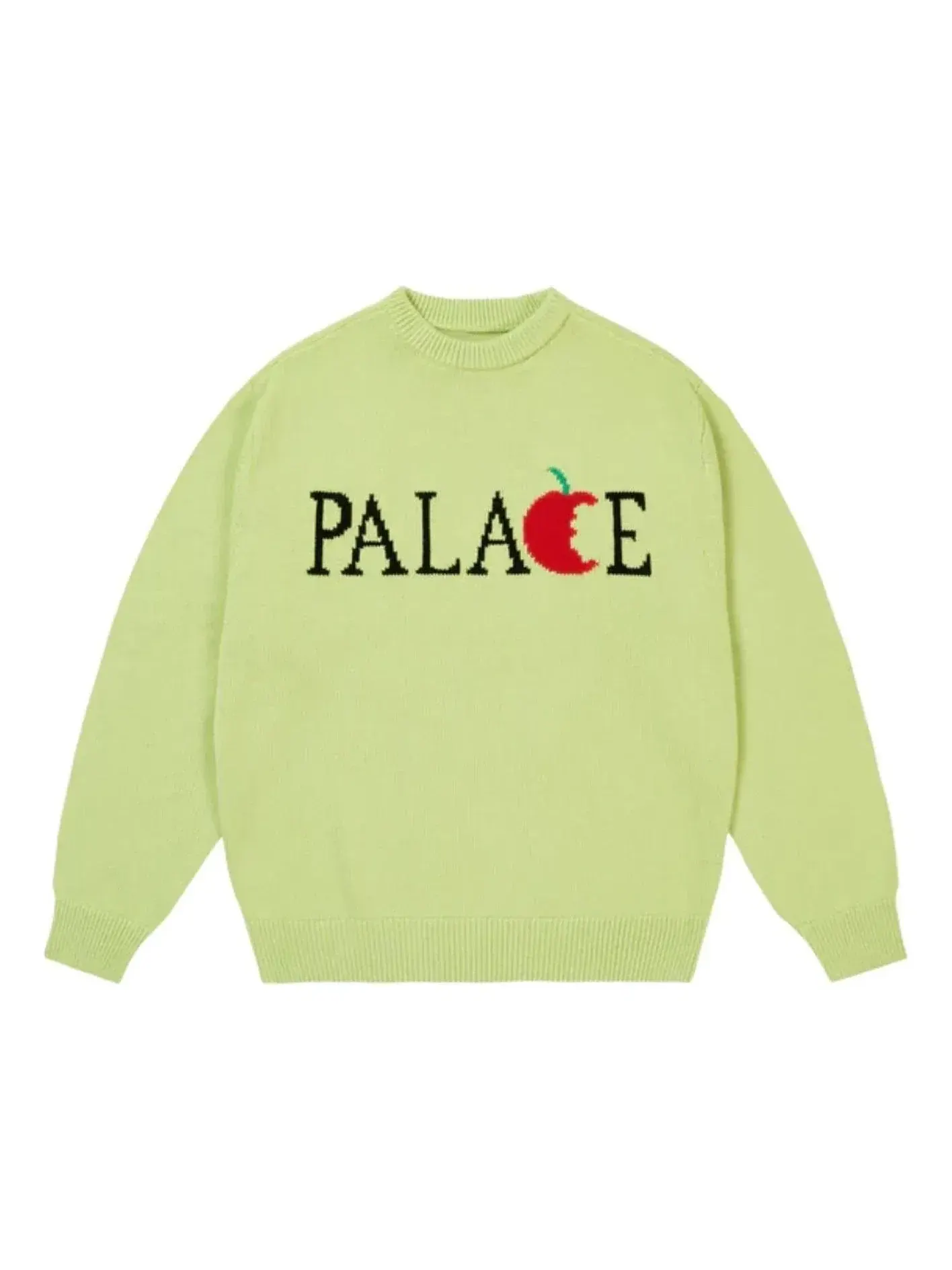 Мужской свитер с принтом Big Apple Knit Palace — изображение 1 из 1, зеленый