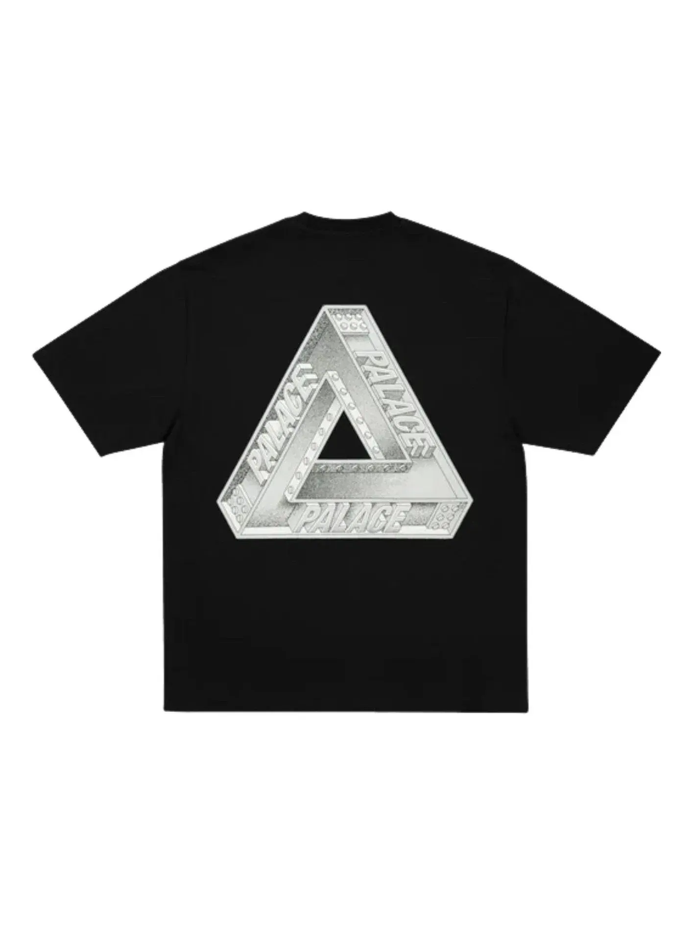Мужская футболка с принтом Palace Tri Girders — изображение 1 из 2, черный