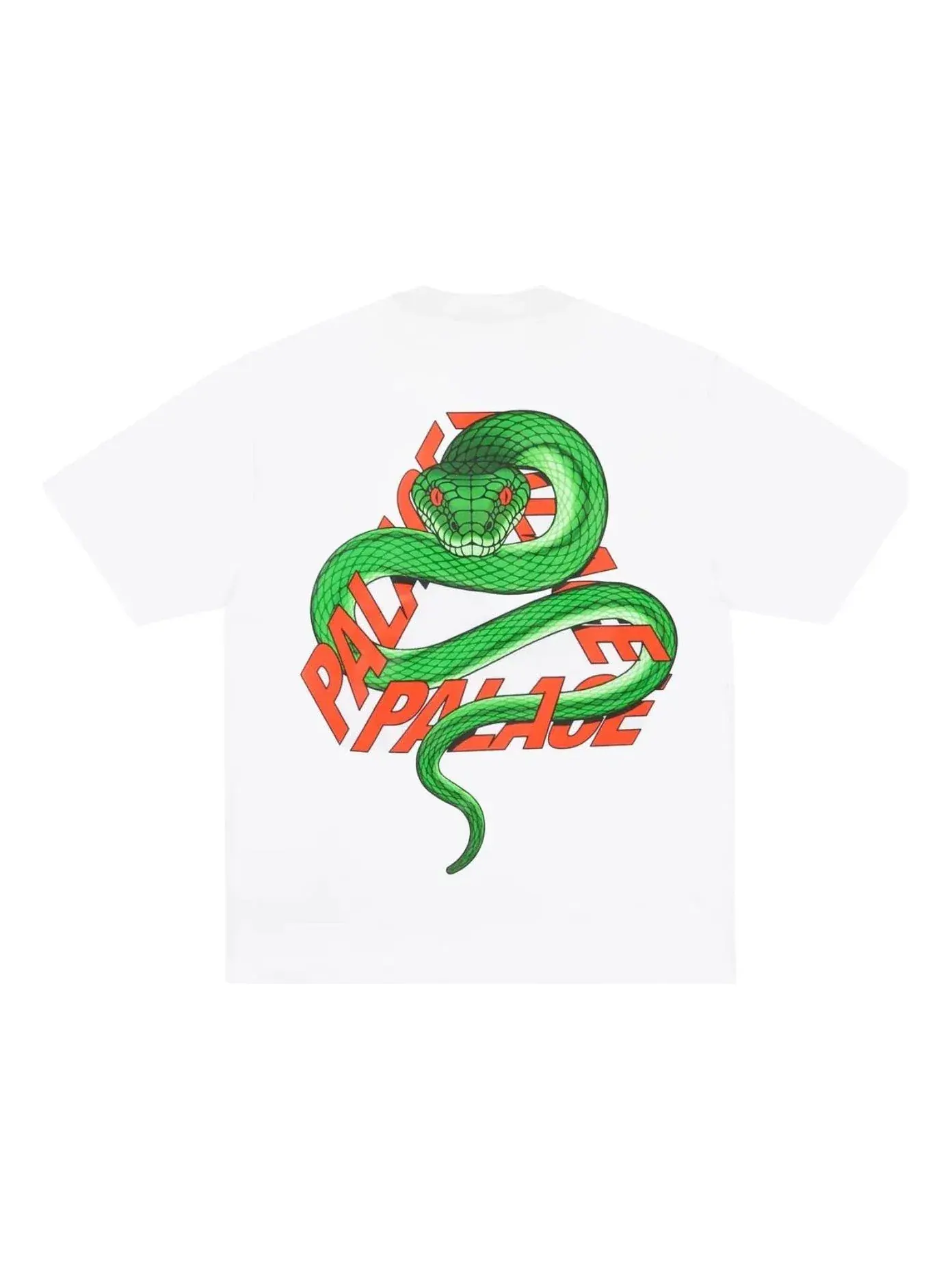 Футболка Palace Snakey P3 белого цвета P30TS386 — изображение 1 из 2, белый