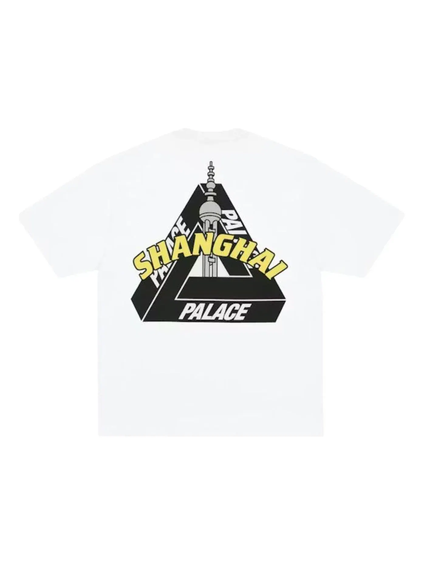 Футболка Palace Shanghai Tri Ferg, белая, P30TS499 — изображение 1 из 1, белый