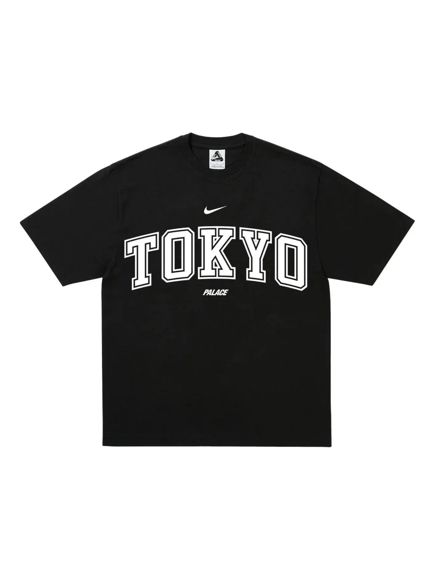 Мужская футболка с принтом Palace x Nike Shop T-Shirt 'Tokyo Black' — изображение 1 из 1, черный