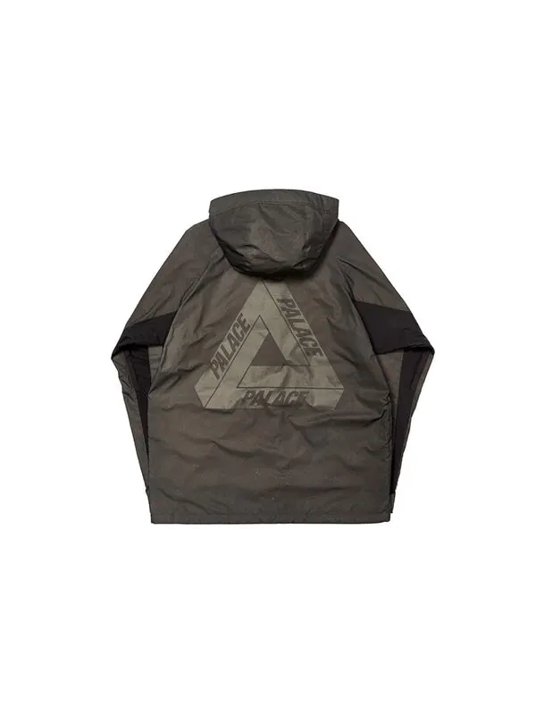 Куртка PALACE FW19 Deflector Hoodie Jacket Black — изображение 2 из 4, черный