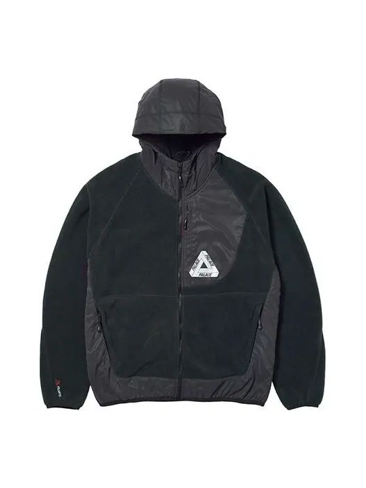 Куртка PALACE FW19 Polartec Flecto Hooded Jacket Black — изображение 1 из 4, черный
