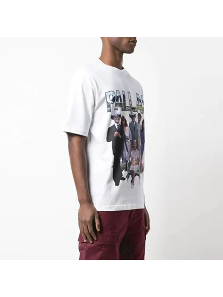 Футболка PALACE SS19 Pallas White Character Printing Short Sleeve Unisex — изображение 2 из 5, белый