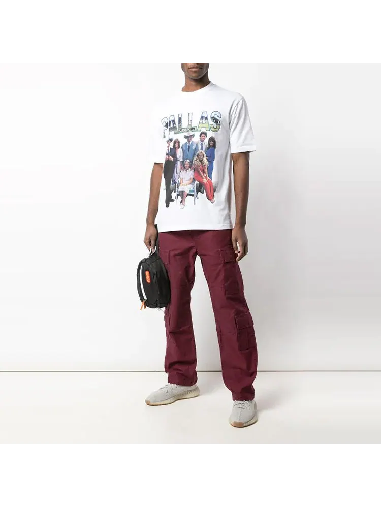 Футболка PALACE SS19 Pallas White Character Printing Short Sleeve Unisex — изображение 5 из 5, белый