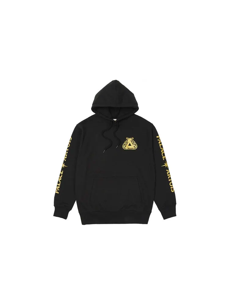 Худи PALACE x Stella Artois Crossover Logo Printing Unisex Black — изображение 2 из 2, черный