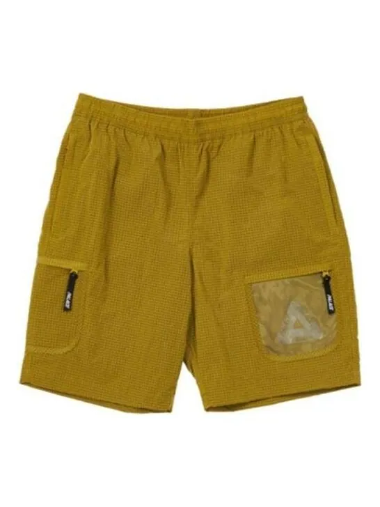 Шорты ss22 cripstop grid shorts 'yellow' Palace — изображение 1 из 2, желтый