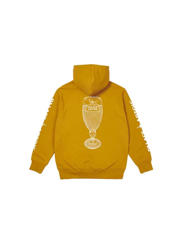 Толстовка x stella artois chalice hoodie 'gold' Palace — изображение 2 из 2, золото