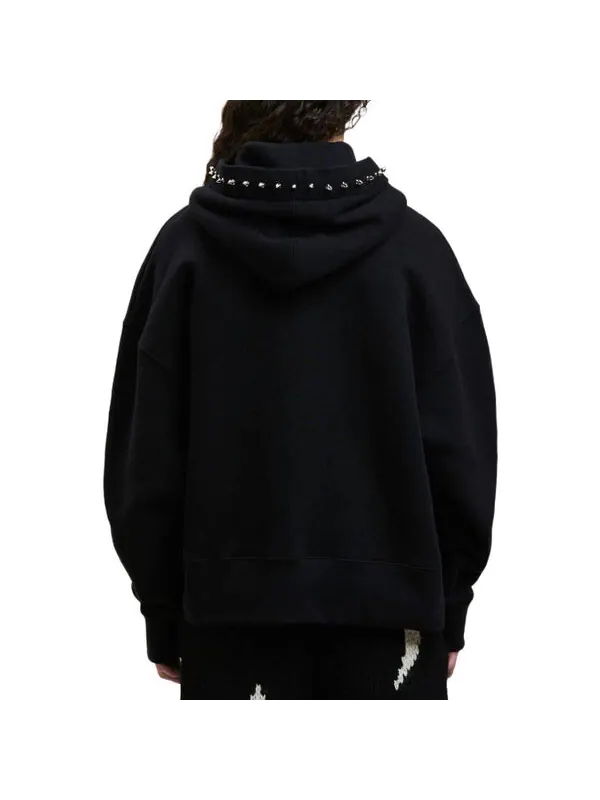 Толстовка fw22 punk bear hoodie 'black brown' Palm Angels — изображение 2 из 3, черный/коричневый