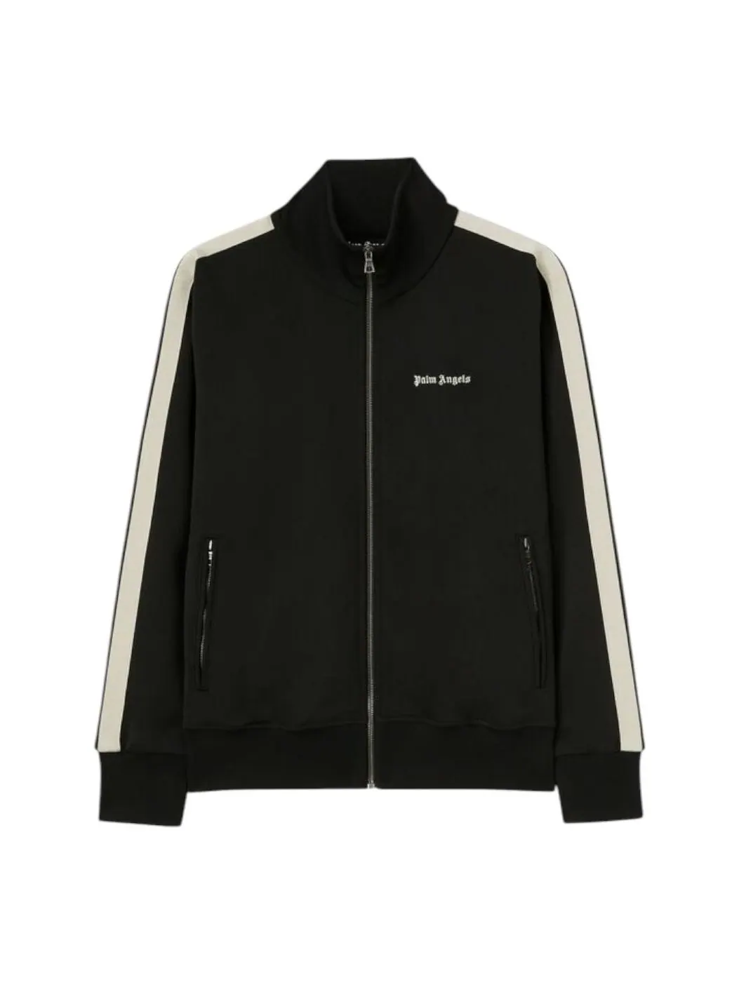 Спортивная куртка Palm Angels Classic Logo Track Jacket — изображение 1 из 3, черный/белый