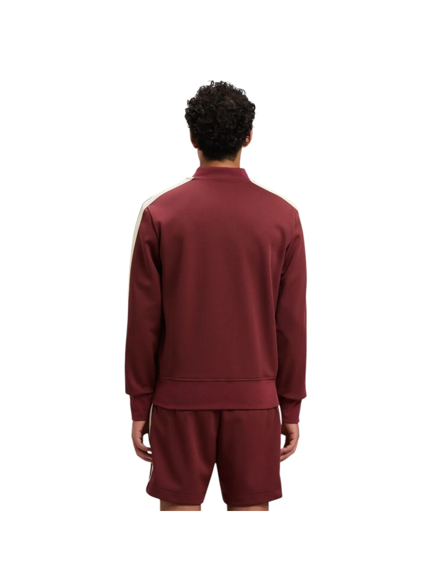 Куртка Palm Angels Classic Logo Bomber Track Jacket 'Burgundy' — изображение 2 из 2, бордовый