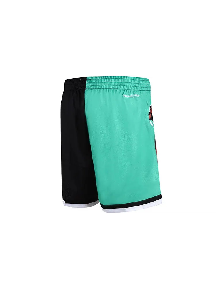 Спортивные шорты Mitchell & Ness x NBA Memphis Grizzlies Big Face Shorts 'Black Green' — изображение 4 из 4, черный