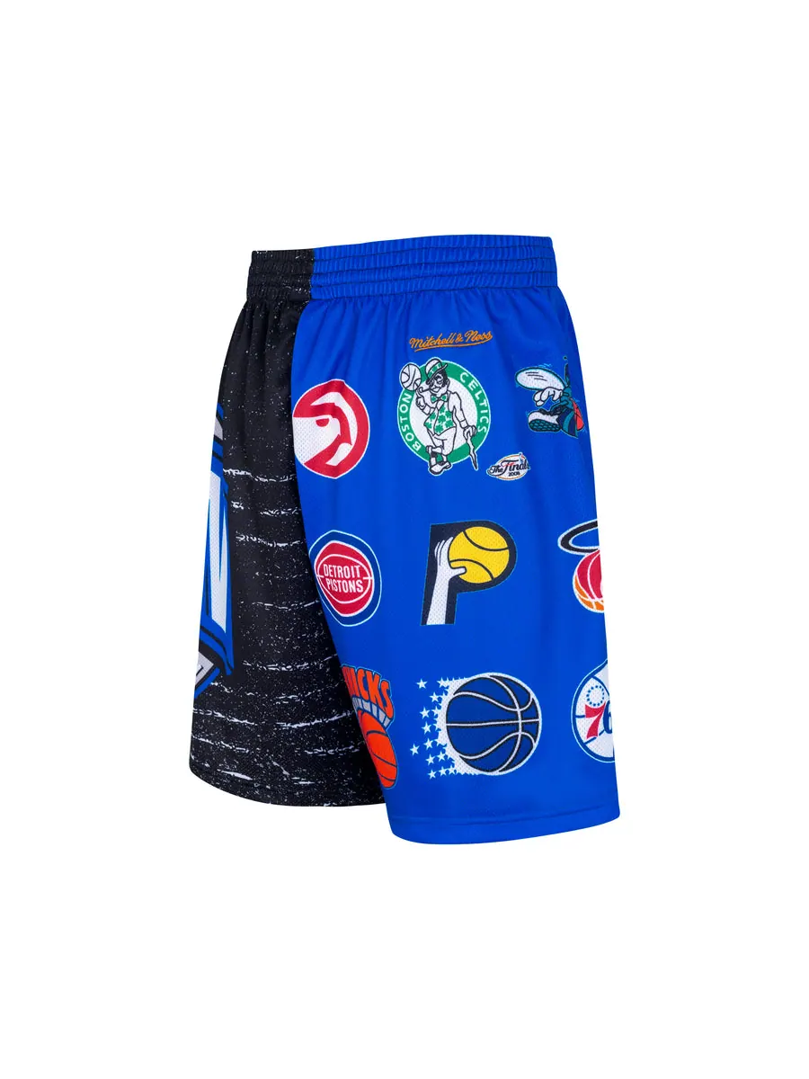 Спортивные шорты Mitchell & Ness x NBA All Star East Jumbotron 3.0 Shorts 'Black Blue' — изображение 3 из 3, черный
